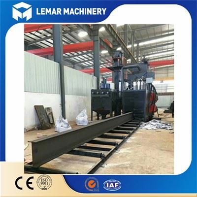 เครื่องพ่นทรายแบบลูกกลิ้งผ่าน